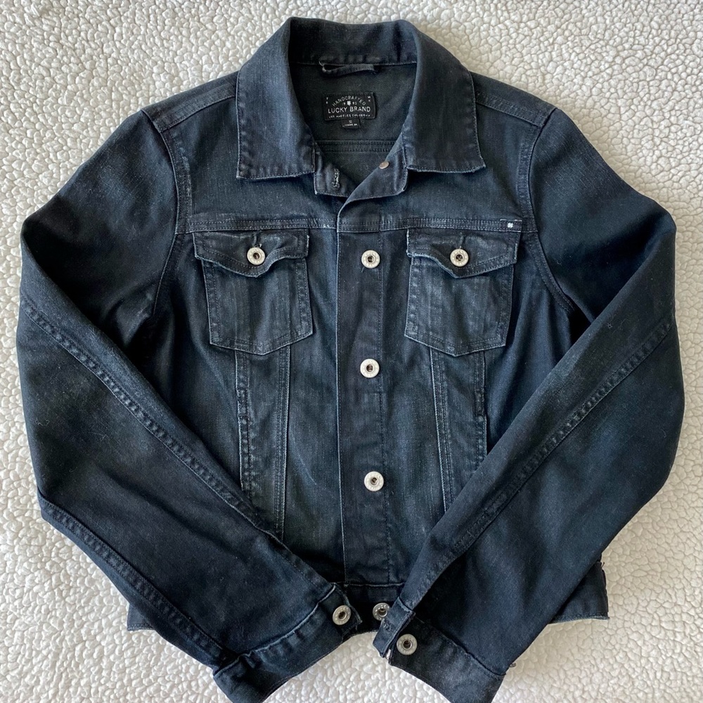 LUCKY BRAND | Black Denim Jacket